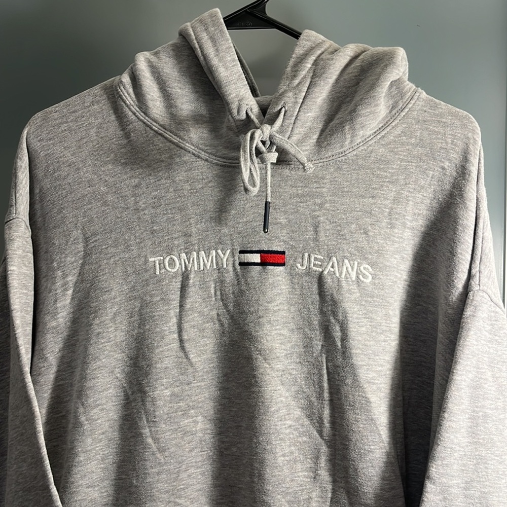 Gray hoodie